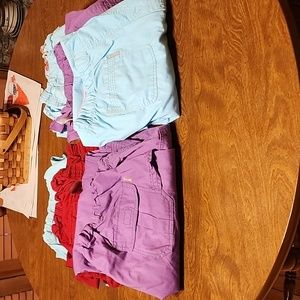 Bundle of 6 pairs of koi cargo 2X  scrub pants.